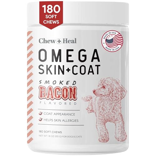 Vegan Omega 3 Chews for Healthy Skin and Coat