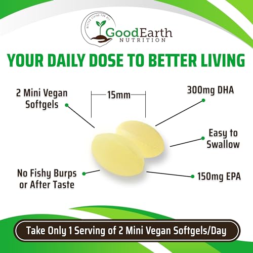 Vegan Omega 3 Algal DHA/EPA - 60 Softgels