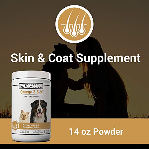 Vegan Omega 3-6-9 Pet Skin & Coat Supplement