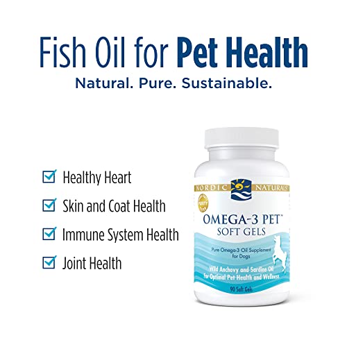 Vegan Omega-3 Soft Gels for Dogs - 90 Count