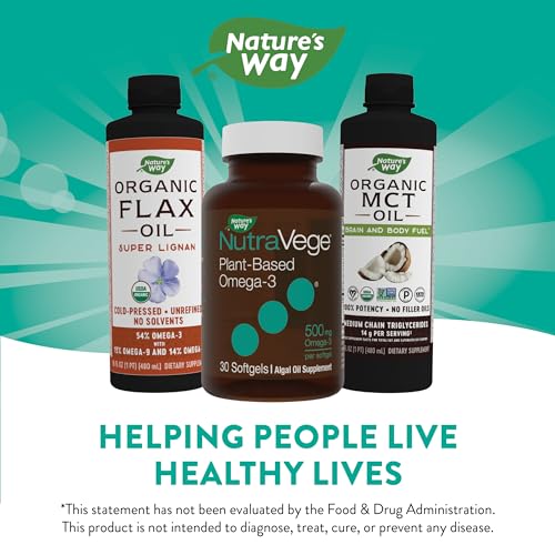 NutraVege Vegan Omega-3 for Heart and Brain