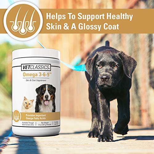 Vegan Omega 3-6-9 Pet Skin & Coat Supplement