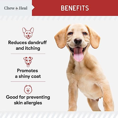 Vegan Omega 3 Chews for Healthy Skin and Coat
