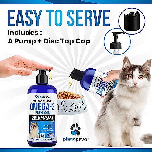 Vegan Omega 3 Liquid Supplement for Cats