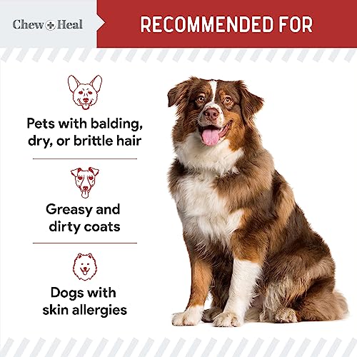 Vegan Omega 3 Chews for Healthy Skin and Coat