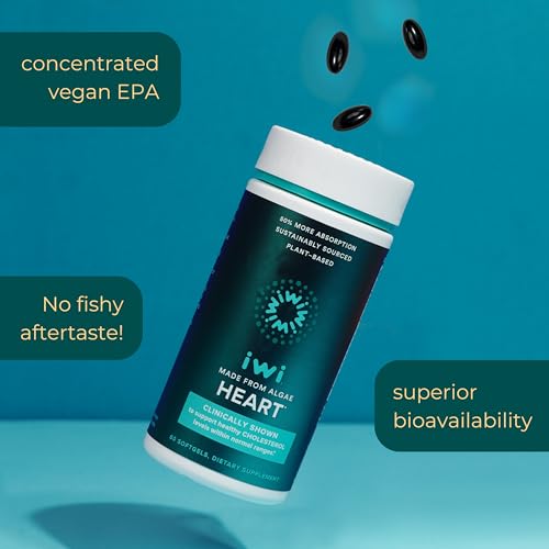 Iwi Life Vegan Omega-3 Heart Health Softgels