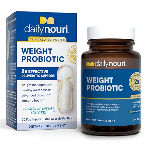 Vegan Omega 3 Probiotic Capsules for Weight Support