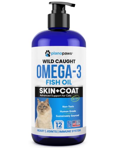 Vegan Omega 3 Liquid Supplement for Cats