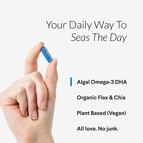 Vegan Omega 3 DHA Algae Supplement - 30 Capsules
