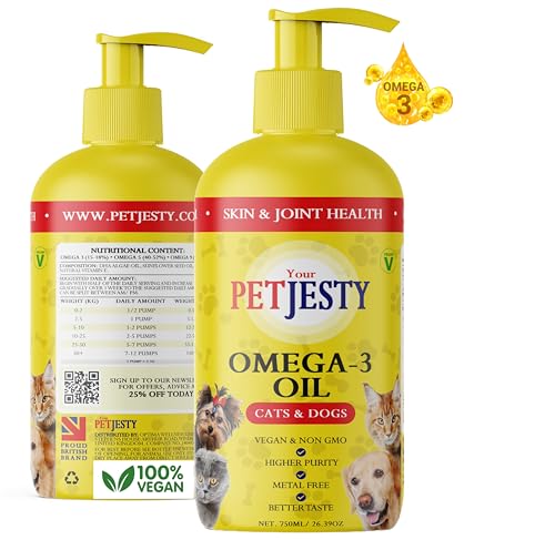 Vegan Omega 3 Oil for Pet Health Support