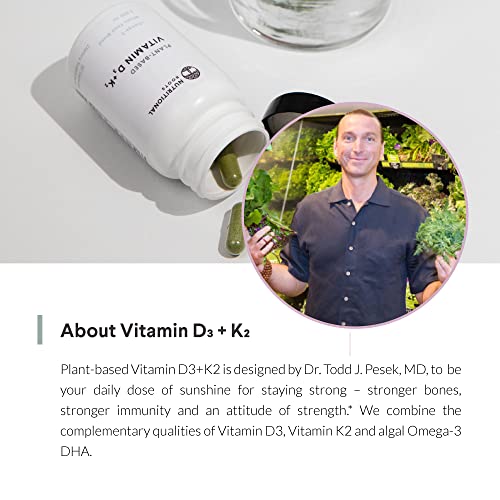 Vegan Omega-3 DHA with Vitamin D3 & K2