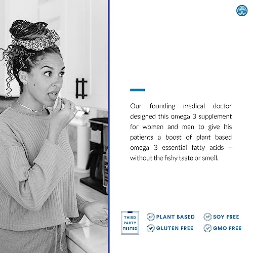 Vegan Omega 3 DHA Algae Supplement - 30 Capsules