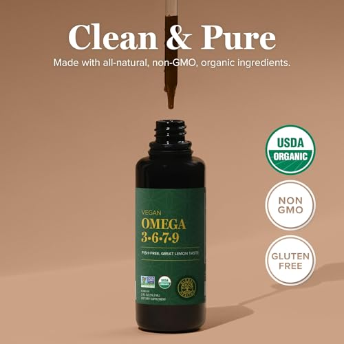 Vegan Omega 3-6-9 Supplement with Seaberry Extract