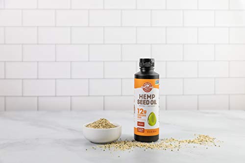 Vegan Cold Pressed Hemp Oil - Omega 3 & 6