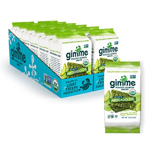 Gimme Seaweed: Organic Roasted Omega 3 Snacks
