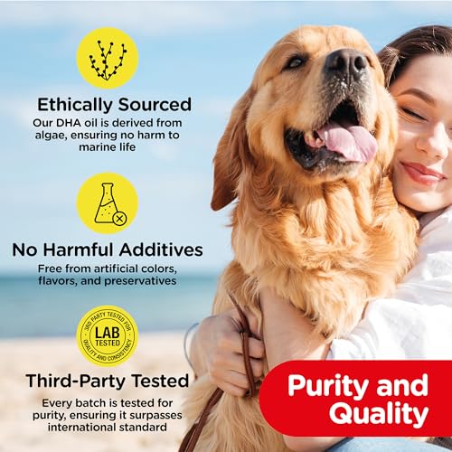 Vegan Omega 3 Oil for Pet Health Support