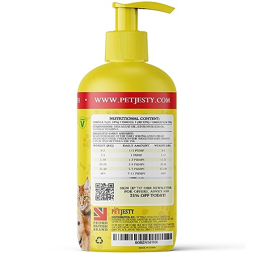 Vegan Omega 3 Oil for Pet Health Support