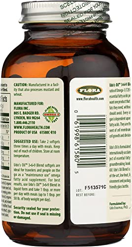 Vegan Omega 3-6-9 Blend in Capsules