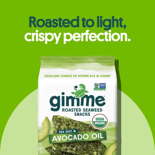 Gimme Seaweed: Organic Roasted Omega 3 Snacks