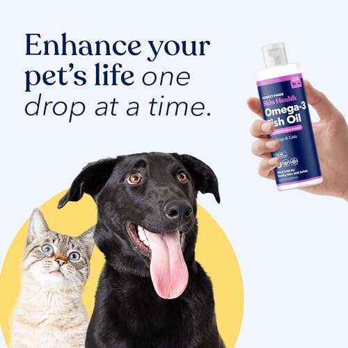 Vegan Omega 3 Oil for Dogs - 8 Oz