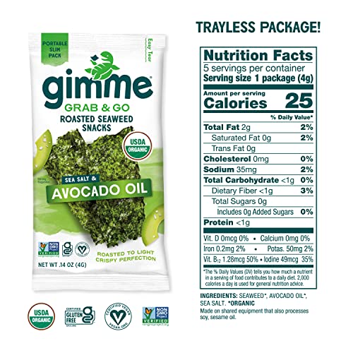 Seaweed Snack: Keto Vegan Omega-3 Delight