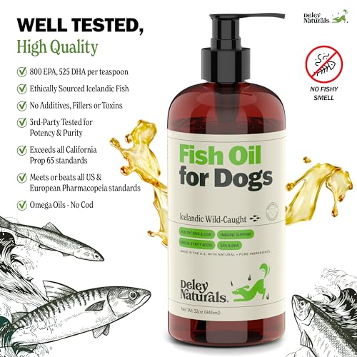 Vegan Omega 3 for Dogs - 32oz Supplement