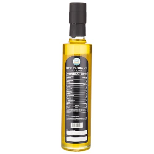 100% Raw Korean Perilla Seed Oil, Cold Pressed