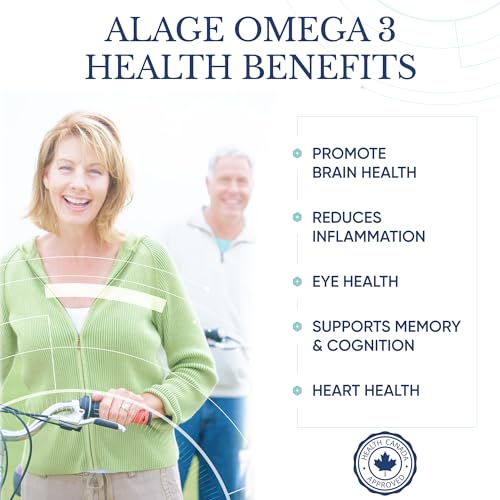 TAHIRO Vegan Omega-3 Softgels for Brain Health