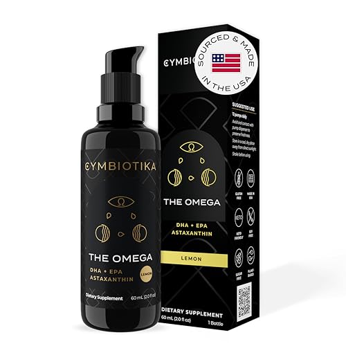 Cymbiotika Vegan DHA Omega 3 Liquid Supplement