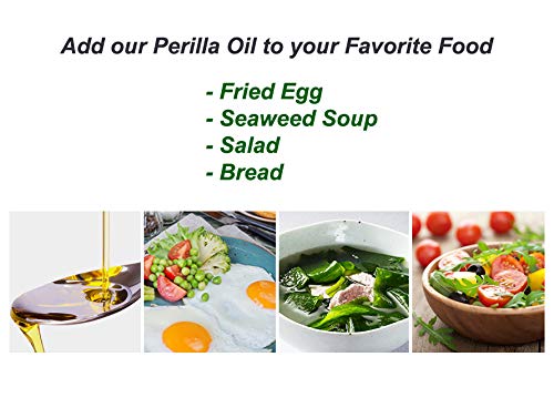 Premium Vegan Perilla Seed Oil - Omega 3 Rich