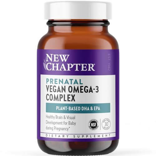 Vegan Prenatal Omega-3 DHA/EPA Supplement - 30 Softgels
