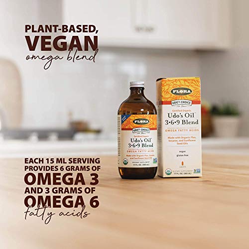 Flora UDO’s Vegan Omega 3-6-9 Oil Supplement