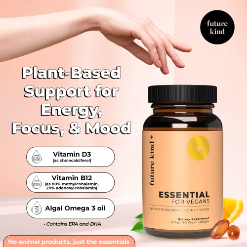 Future Kind Vegan Omega 3 Multivitamins, 60 Softgels