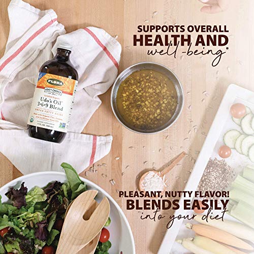 Flora UDO’s Vegan Omega 3-6-9 Oil Supplement