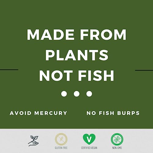 Award-Winning Vegan Omega 3 Softgels - 90ct