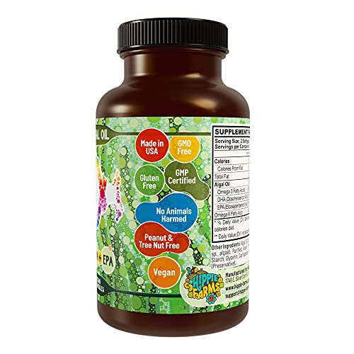 Vegan DHA EPA Algae Oil Omega 3 Blend