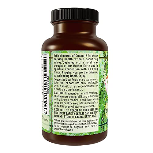 Vegan DHA EPA Algae Oil Omega 3 Blend