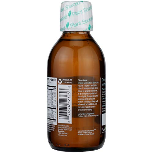 NutraVege Extra Strength Vegan Omega-3 Liquid 6.8 oz