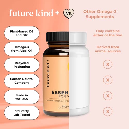 Future Kind Vegan Omega 3 Multivitamins, 60 Softgels