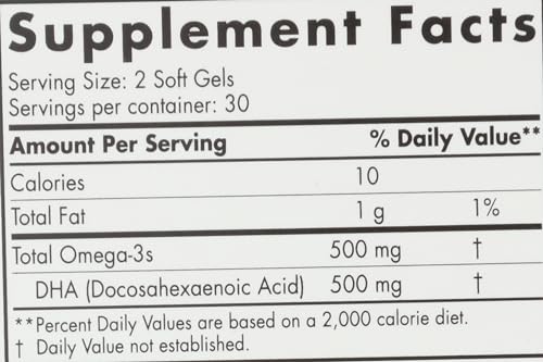 Vegan Prenatal DHA Soft Gels for Healthy Pregnancy