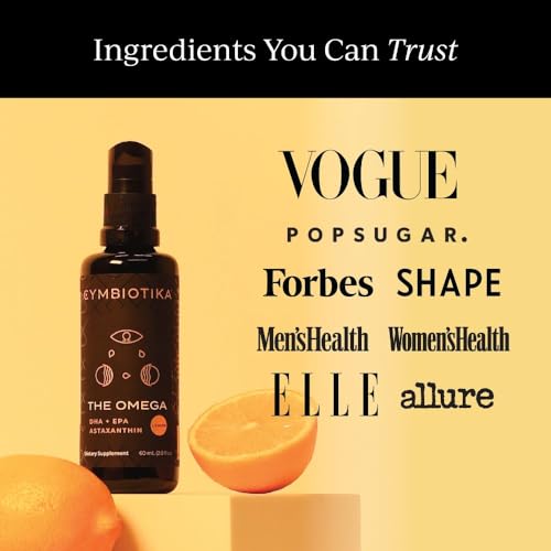 Cymbiotika Vegan DHA Omega 3 Liquid Supplement