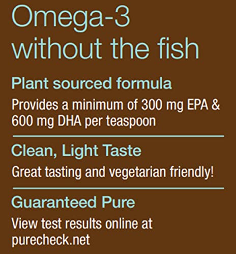 NutraVege Extra Strength Vegan Omega-3 Liquid 6.8 oz
