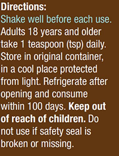 NutraVege Extra Strength Vegan Omega-3 Liquid 6.8 oz