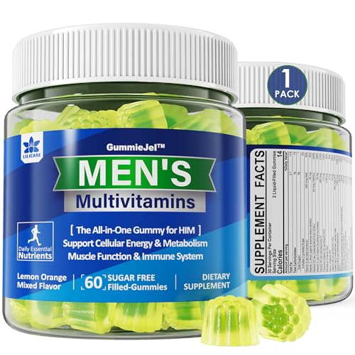Vegan Omega 3 Multivitamin Gummies for Men