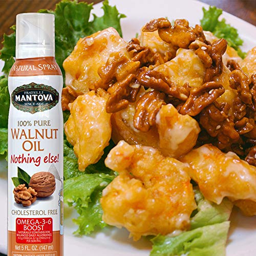 Pure Walnut Oil Cooking Spray with Omega-3