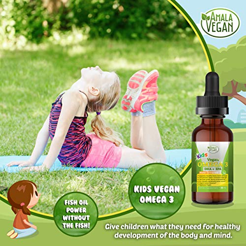 Amala Vegan Omega 3 Liquid for Kids