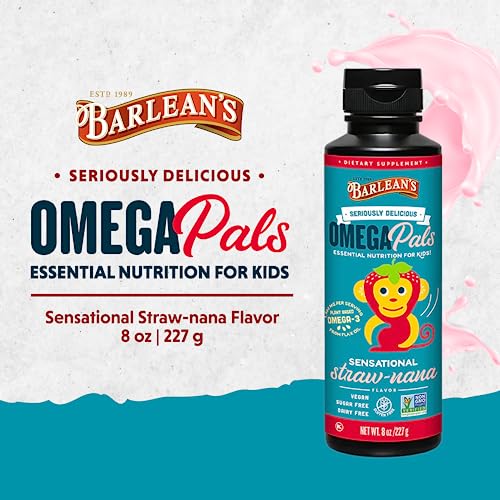 Barlean's Delicious Vegan Omega Pals for Kids