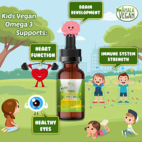 Amala Vegan Omega 3 Liquid for Kids