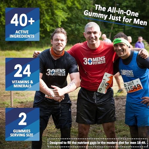 Vegan Omega 3 Multivitamin Gummies for Men