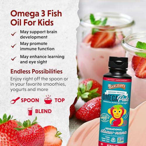 Barlean's Delicious Vegan Omega Pals for Kids
